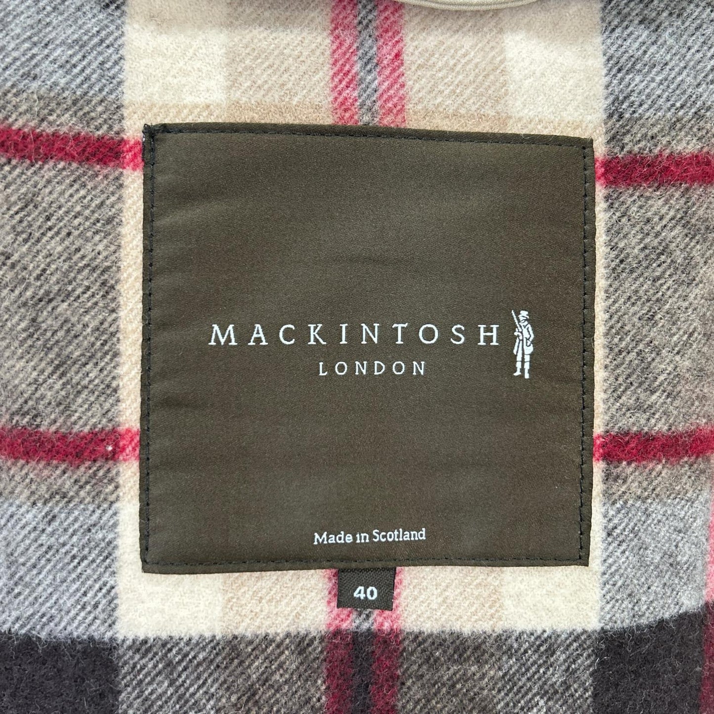 MACKINTOSH マッキントッシュ G6A02-500-41 ベージュ コットン100 ライナー付き フーディーコート コート