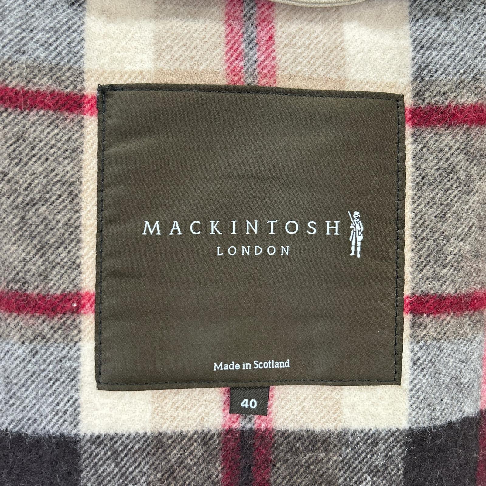 MACKINTOSH マッキントッシュ G6A02-500-41 ベージュ コットン100 ライナー付き フーディーコート コート