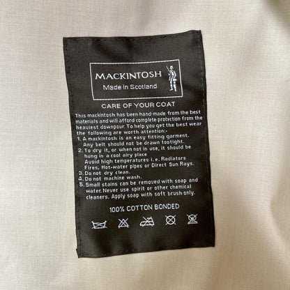 MACKINTOSH マッキントッシュ G6A02-500-41 ベージュ コットン100 ライナー付き フーディーコート コート