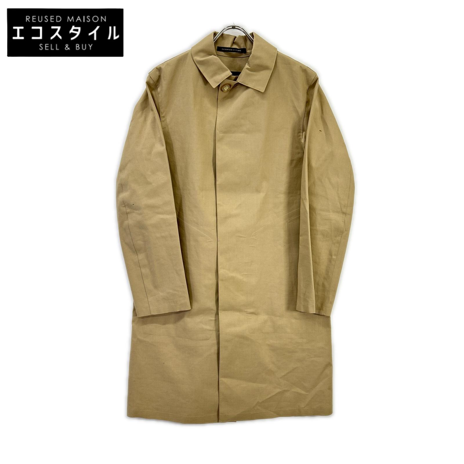 MACKINTOSH LONDON マッキントッシュロンドン ベージュ コットン100 ステンカラーコート コート