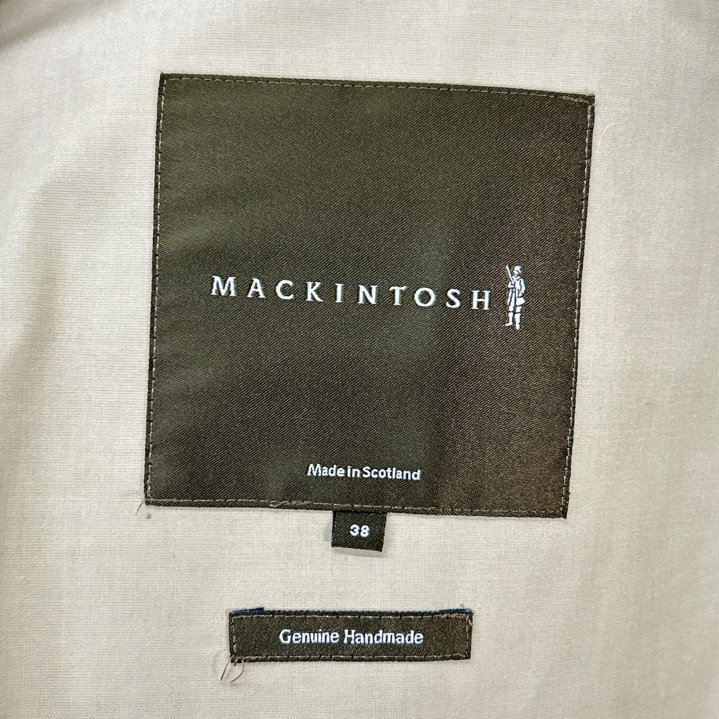 MACKINTOSH LONDON マッキントッシュロンドン ベージュ コットン100 ステンカラーコート コート