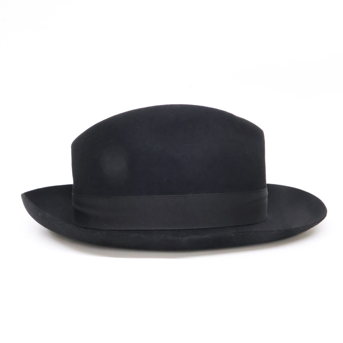 Borsalino ボルサリーノ 【美品】490002 0421 ラビットファーフェルト 中折れハット 帽子
