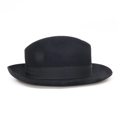 Borsalino ボルサリーノ 【美品】490002 0421 ラビットファーフェルト 中折れハット 帽子
