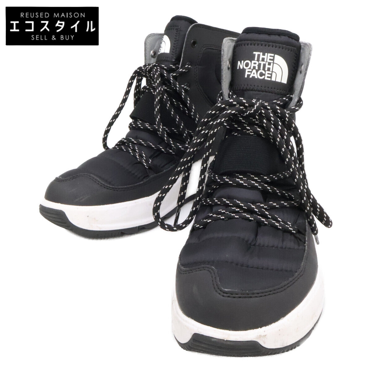 THE NORTH FACE ノースフェイス 【美品】NF51881 アプレ レース ウィンターブーツ シューズ