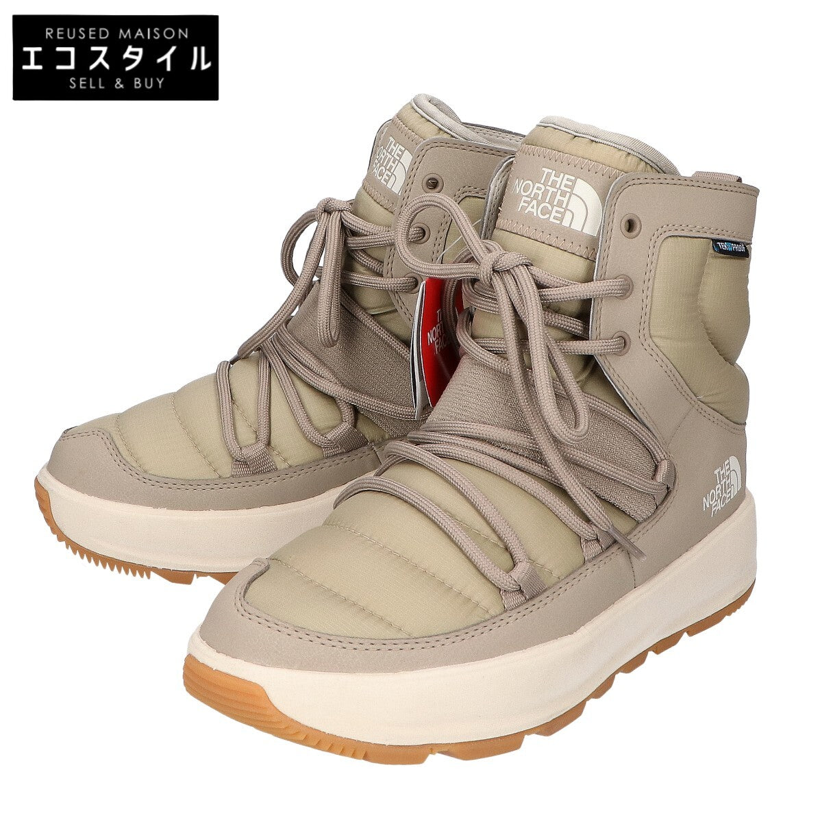 THE NORTH FACE ノースフェイス 【美品】NF51881 Apres Lace アプレレース ダウン ウィンターブーツ シューズ