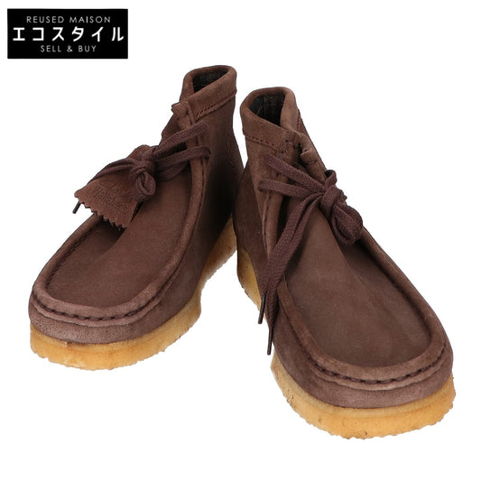 Clarks クラークス 【美品】26103658 WALLABEE BOOT ワラビー スエード ブーツ シューズ