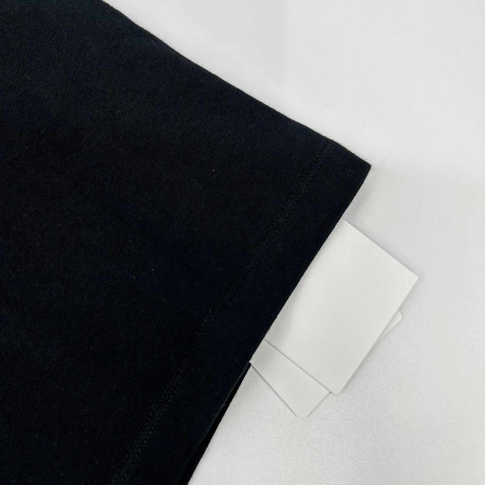 CELINE セリーヌ 【新品同様/国内正規】RX0LB1242 ロゴプリント コットンジャージー 半袖Tシャツ トップス