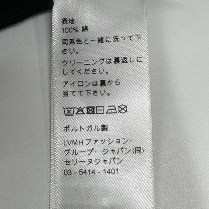 CELINE セリーヌ 【新品同様/国内正規】RX0LB1242 ロゴプリント コットンジャージー 半袖Tシャツ トップス