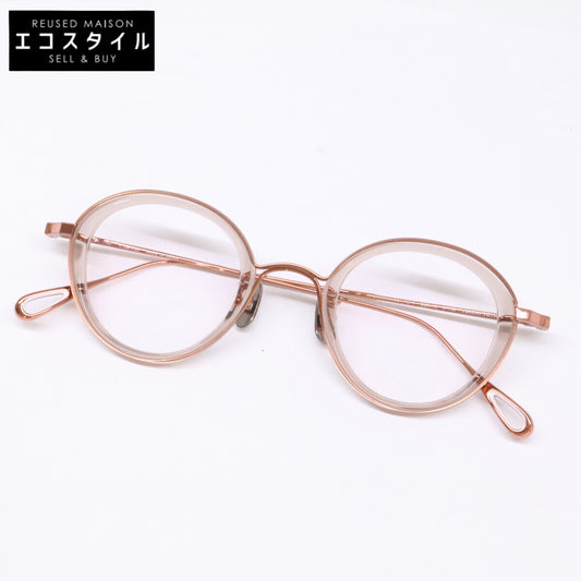 YUICHI TOYAMA ユウイチトヤマ 【美品】U-159 COL.02 V.Gertrud ボストンシェイプ アイウェア 眼鏡