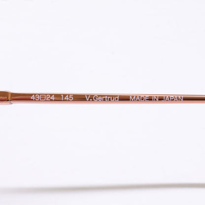 YUICHI TOYAMA ユウイチトヤマ 【美品】U-159 COL.02 V.Gertrud ボストンシェイプ アイウェア 眼鏡