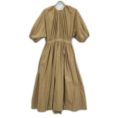 CLANE クラネ 18112-5101 BACK SCHOEN GATHER ONE PIECE バックシフォンギャザー ワンピース