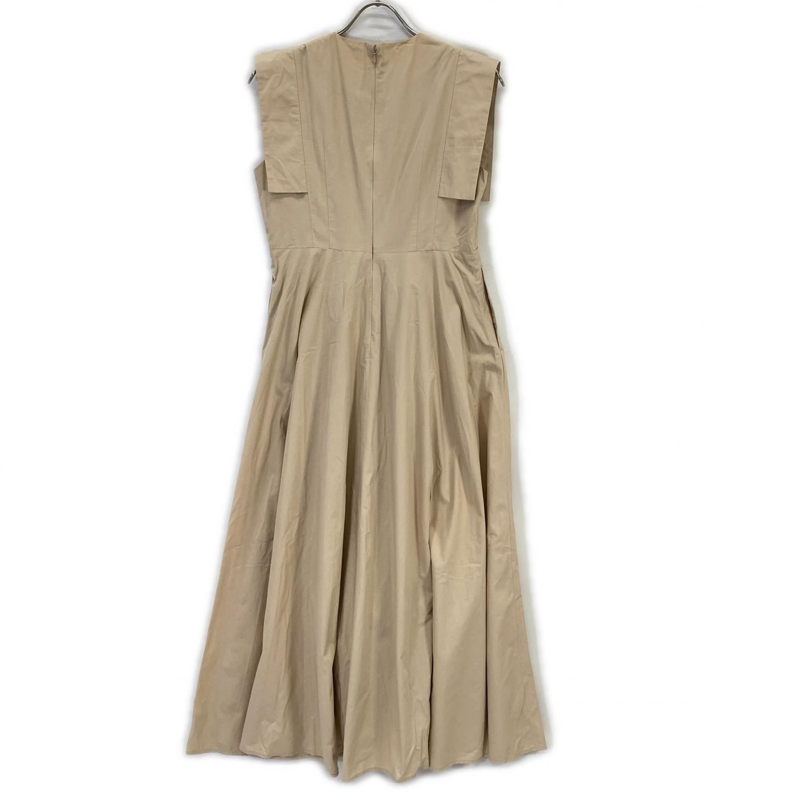CLANE クラネ 14112-5282 ベージュ SQUARE SLEEVE ONE PIECE ワンピース