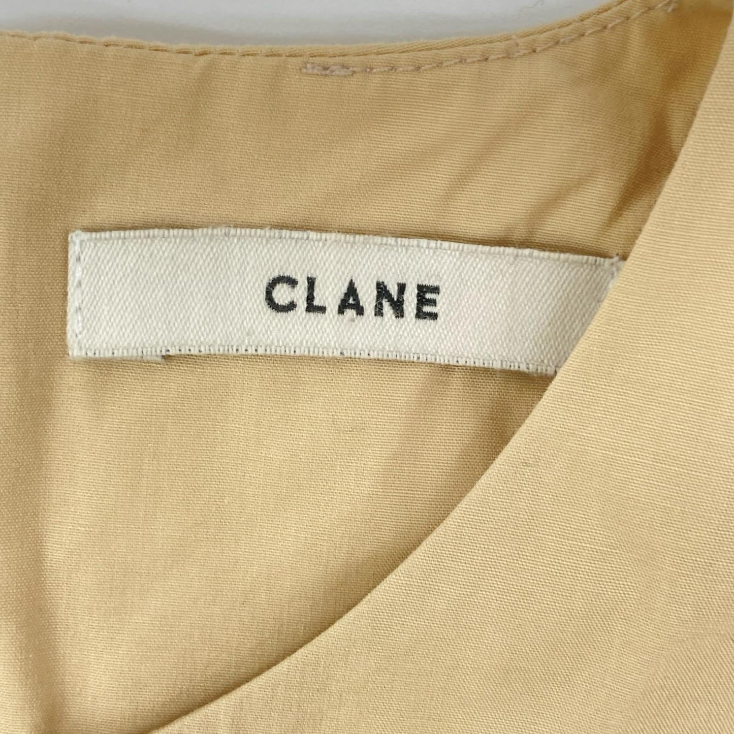 CLANE クラネ 14112-5282 ベージュ SQUARE SLEEVE ONE PIECE ワンピース
