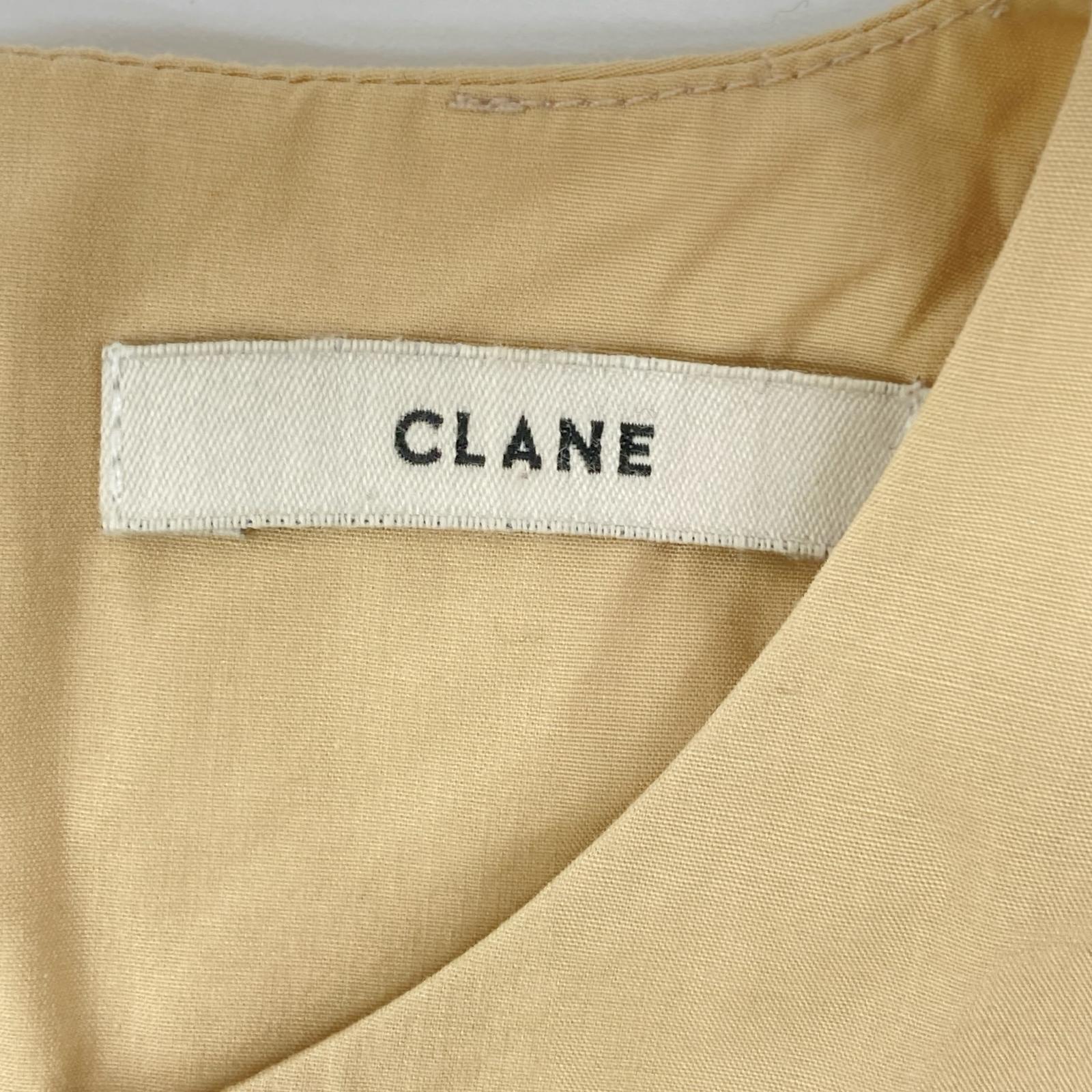CLANE クラネ 14112-5282 ベージュ SQUARE SLEEVE ONE PIECE ワンピース
