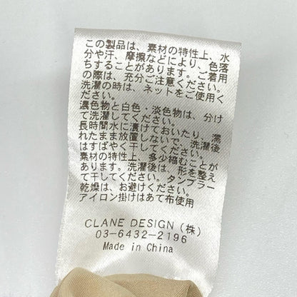 CLANE クラネ 14112-5282 ベージュ SQUARE SLEEVE ONE PIECE ワンピース
