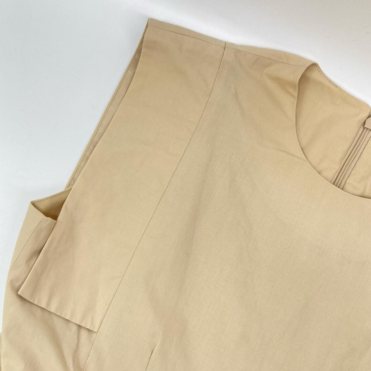 CLANE クラネ 14112-5282 ベージュ SQUARE SLEEVE ONE PIECE ワンピース