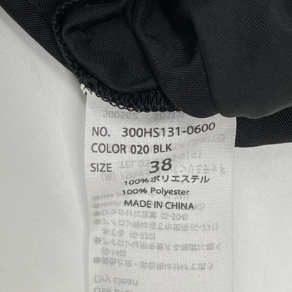 ENFOLD エンフォルド 300HS131-0600 24SS ブラック ポリエステル VOLUME FLARE SKIRT スカート