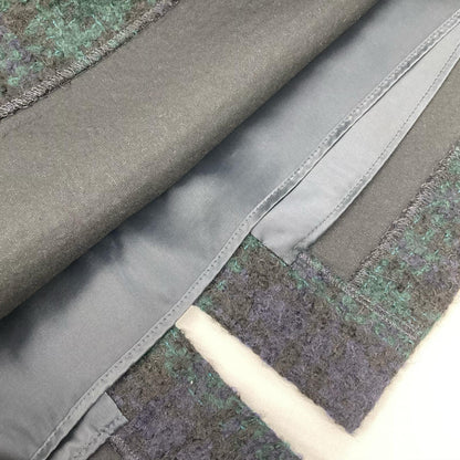 ANAYI アナイ 23AW 102327-14-580 グリーン×ネイビー チェック ジャンバースカート ワンピース