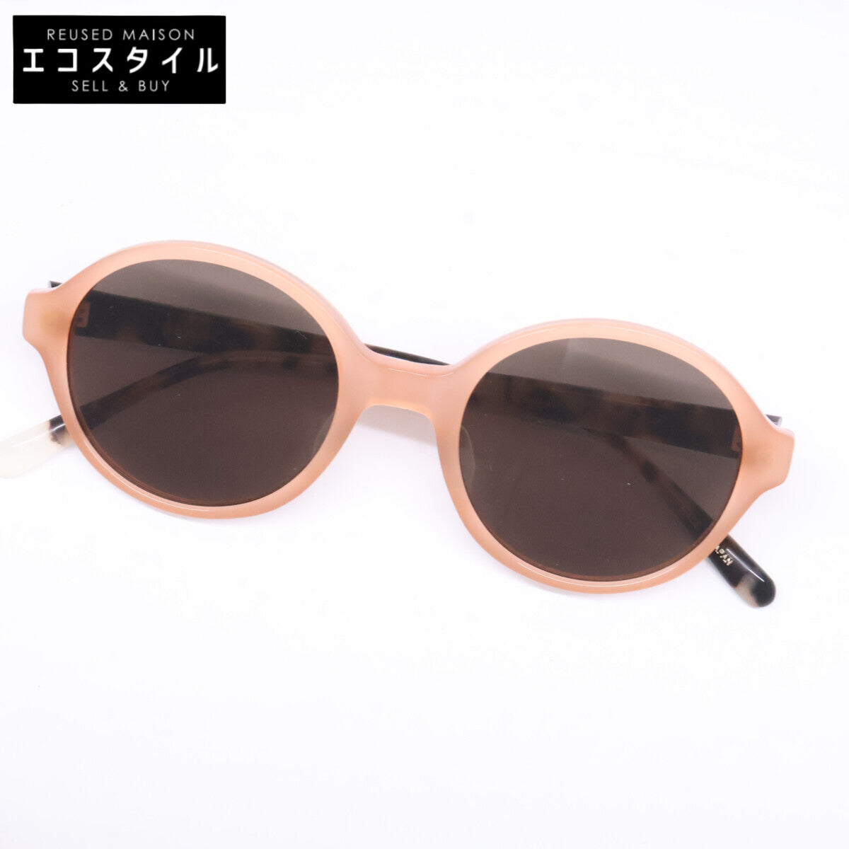BLANC ブラン 【美品】B0004-e1 FLA-PH ラウンドシェイプ サングラス