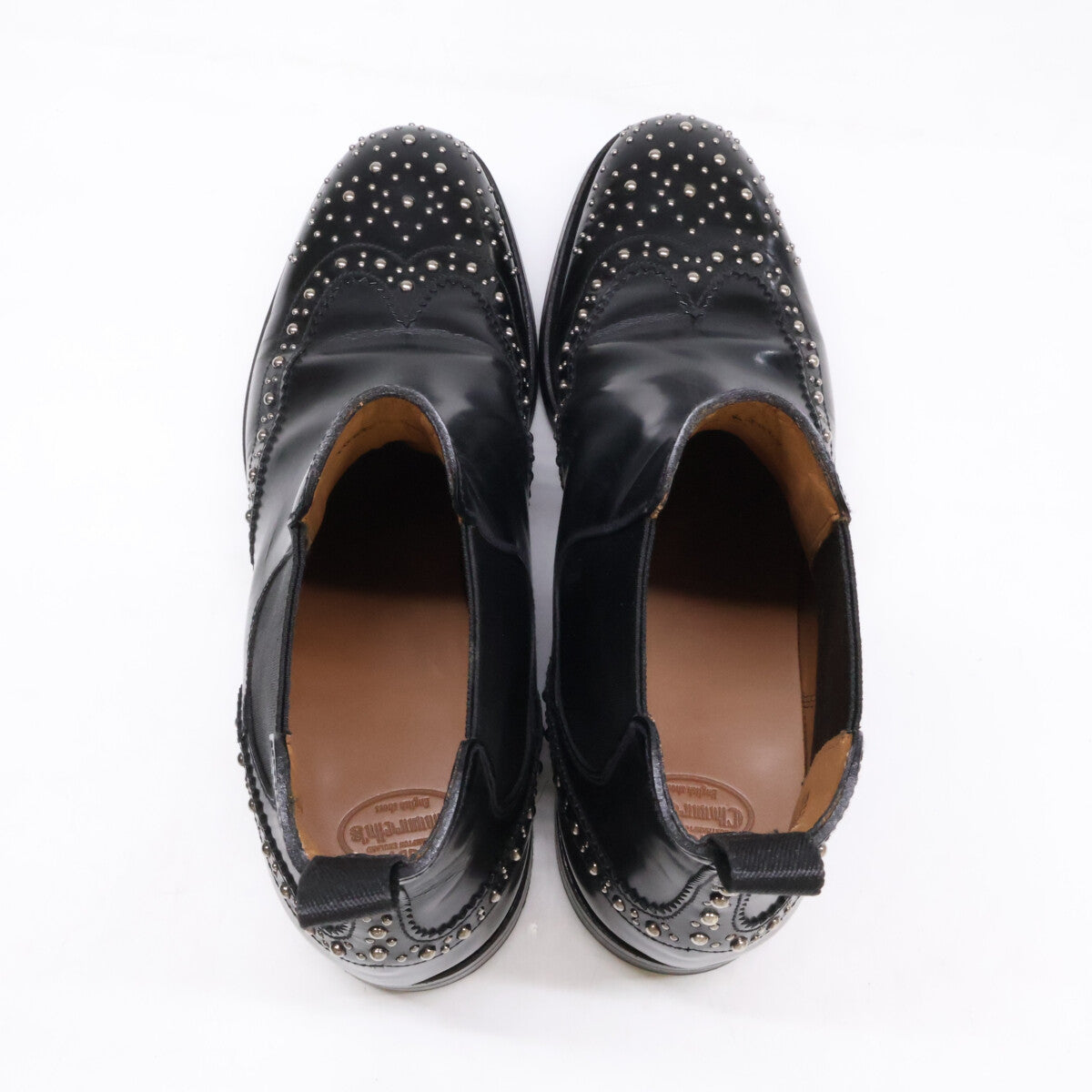 Church's チャーチ DT0004 KETSBY MET ケツビーメット スタッズ サイドゴア チェルシーブーツ シューズ