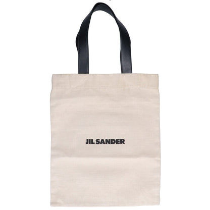 JILSANDER ジルサンダー ロゴプリント キャンバス トートバッグ