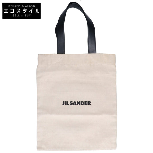 JILSANDER ジルサンダー ロゴプリント キャンバス トートバッグ