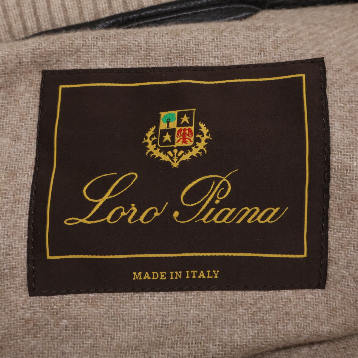 Loro Piana ロロピアーナ ディアスキン 裏地カシミヤ ハーフ コート