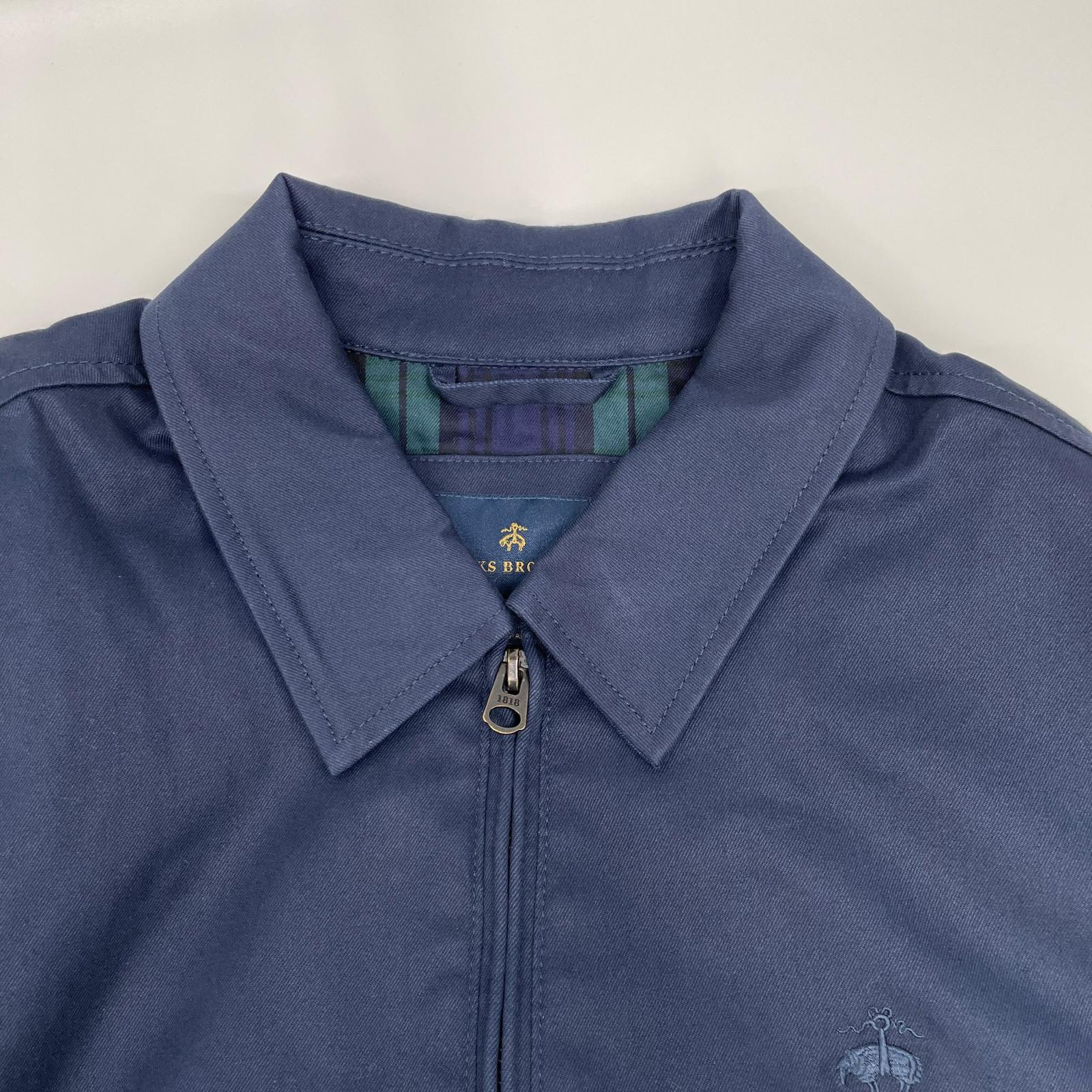 BrooksBrothers ブルックスブラザーズ ネイビー GFロゴ刺繍 ボマージャケット ジャケット