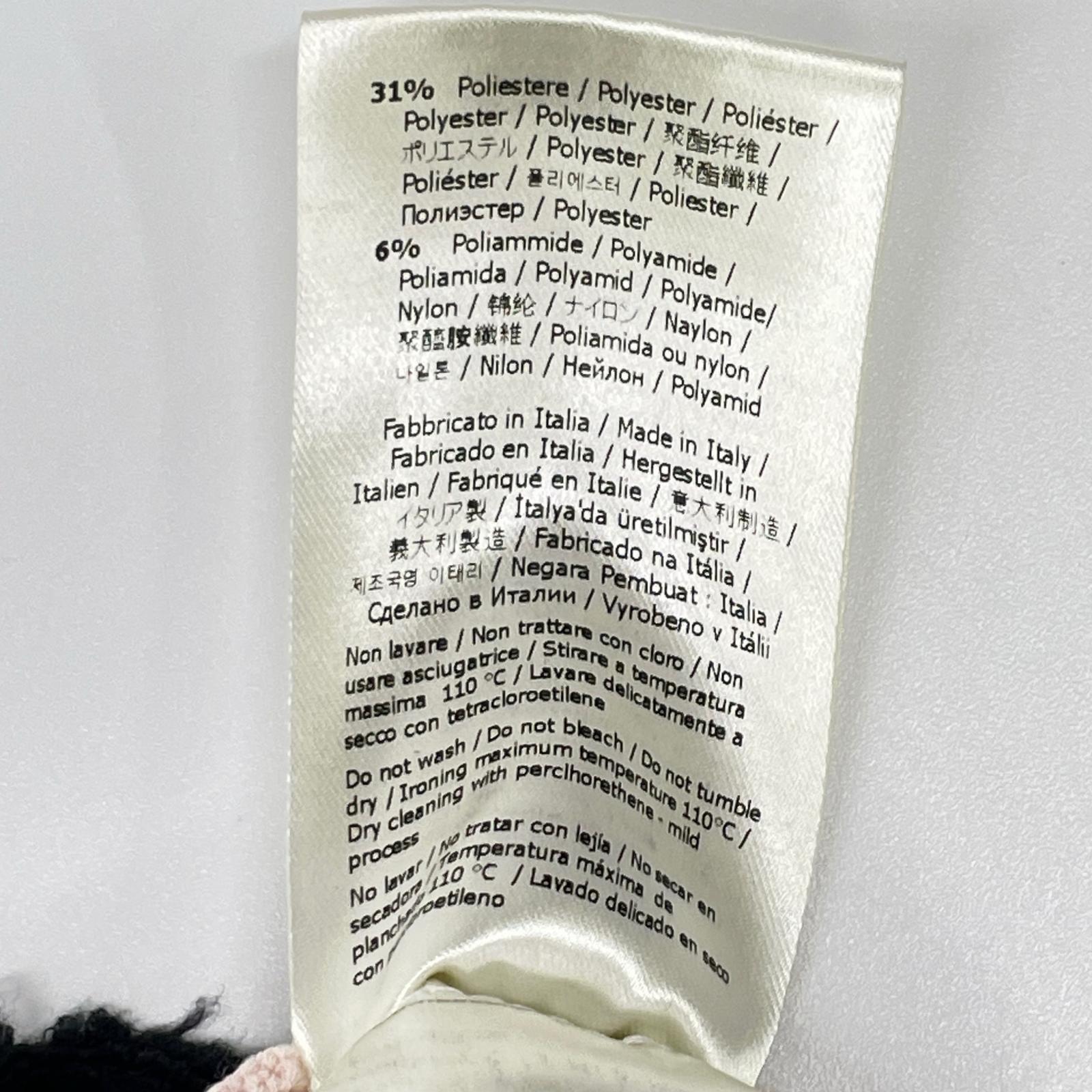 FENDI フェンディ FZX814 AJTL ピンク ズッカ柄 半袖ニット トップス
