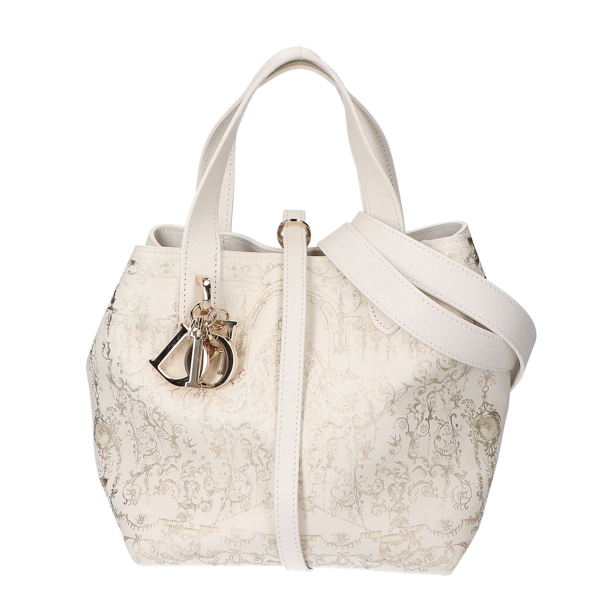 Christian Dior クリスチャンディオール 新品同様 M2835OJNB_M01E 26SS Toujours トゥジュール バーティカル トート スモール 2WAY ハンドバッグ