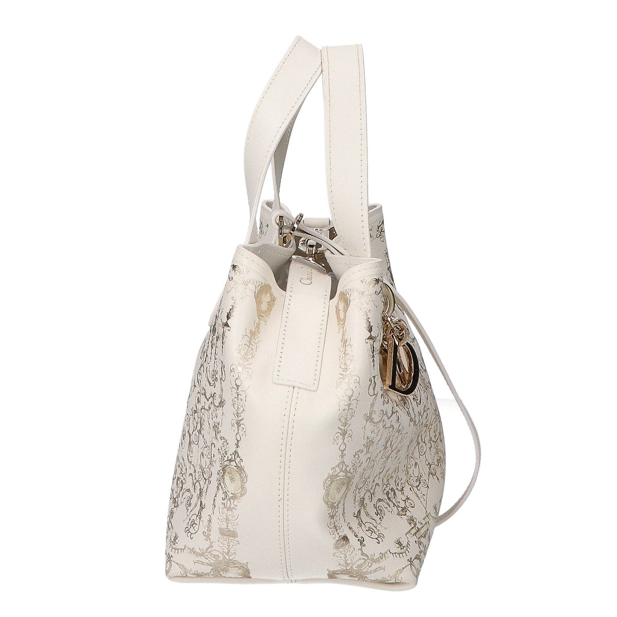 Christian Dior クリスチャンディオール 新品同様 M2835OJNB_M01E 26SS Toujours トゥジュール バーティカル トート スモール 2WAY ハンドバッグ