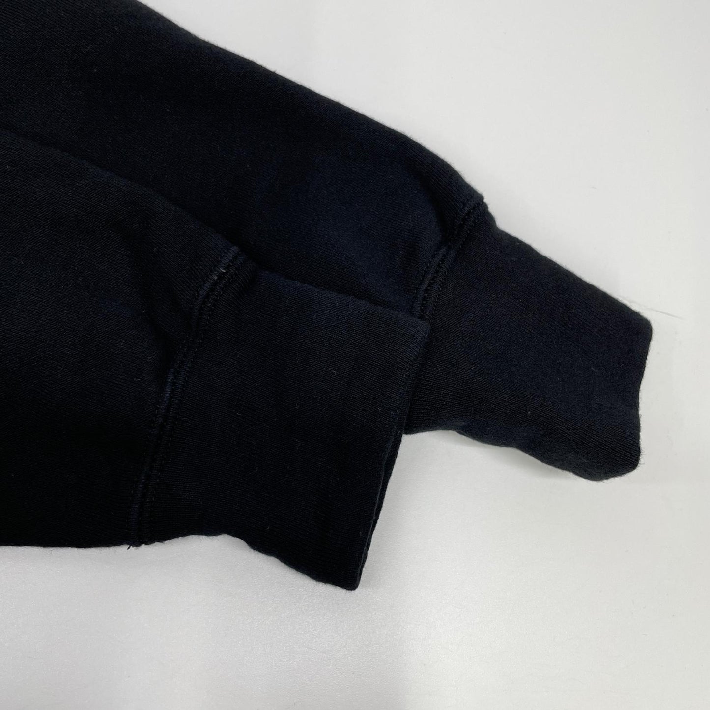 CDG シーディージー SZ-T087 ブラック コットン ロゴスウェット トップス