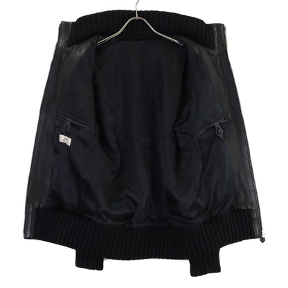 HERMES エルメス 【国内正規】ジップアップ レザージャケット ジャケット
