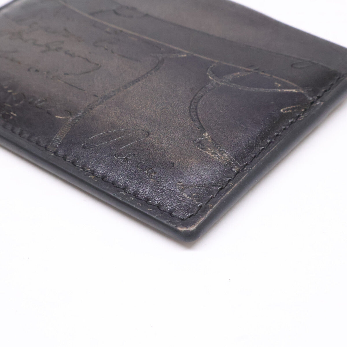 berluti ベルルッティ Bamboo Venezia Calfskin Cardholder Card Case