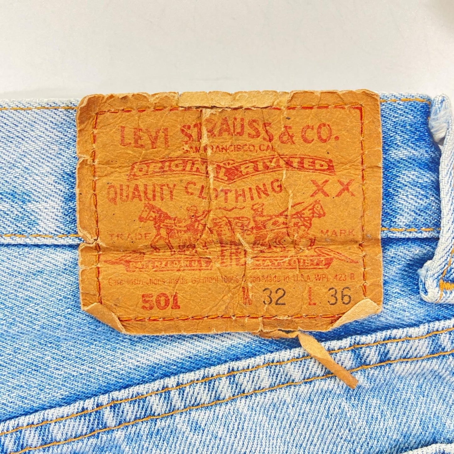 LEVI'S リーバイス 93年製 ブルー 501 バレンシア工場製 デニムパンツ ボトムス