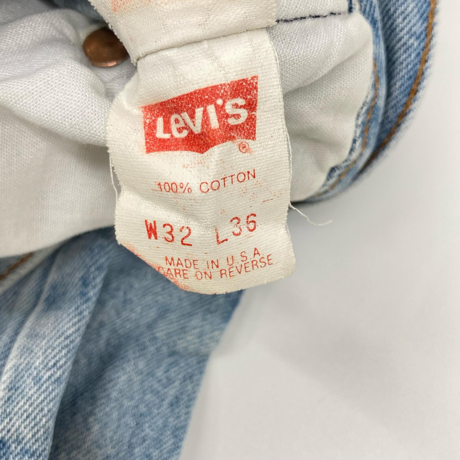 LEVI'S リーバイス 93年製 ブルー 501 バレンシア工場製 デニムパンツ ボトムス