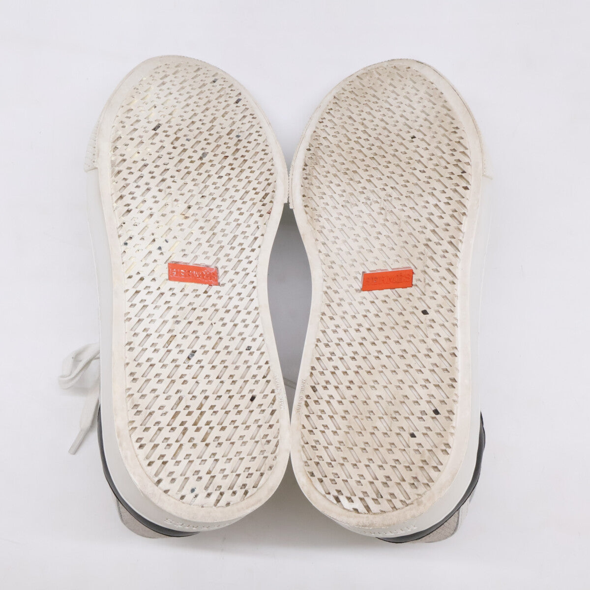 HERMES エルメス 【美品】ゲット キャンバス/レザー ローカット スニーカー シューズ