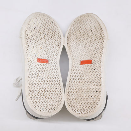 HERMES エルメス 【美品】ゲット キャンバス/レザー ローカット スニーカー シューズ