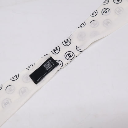 CHANEL シャネル [Excellent Condition] 25-26AW AAB535 CC-Mark Silk Hair Band Scarf