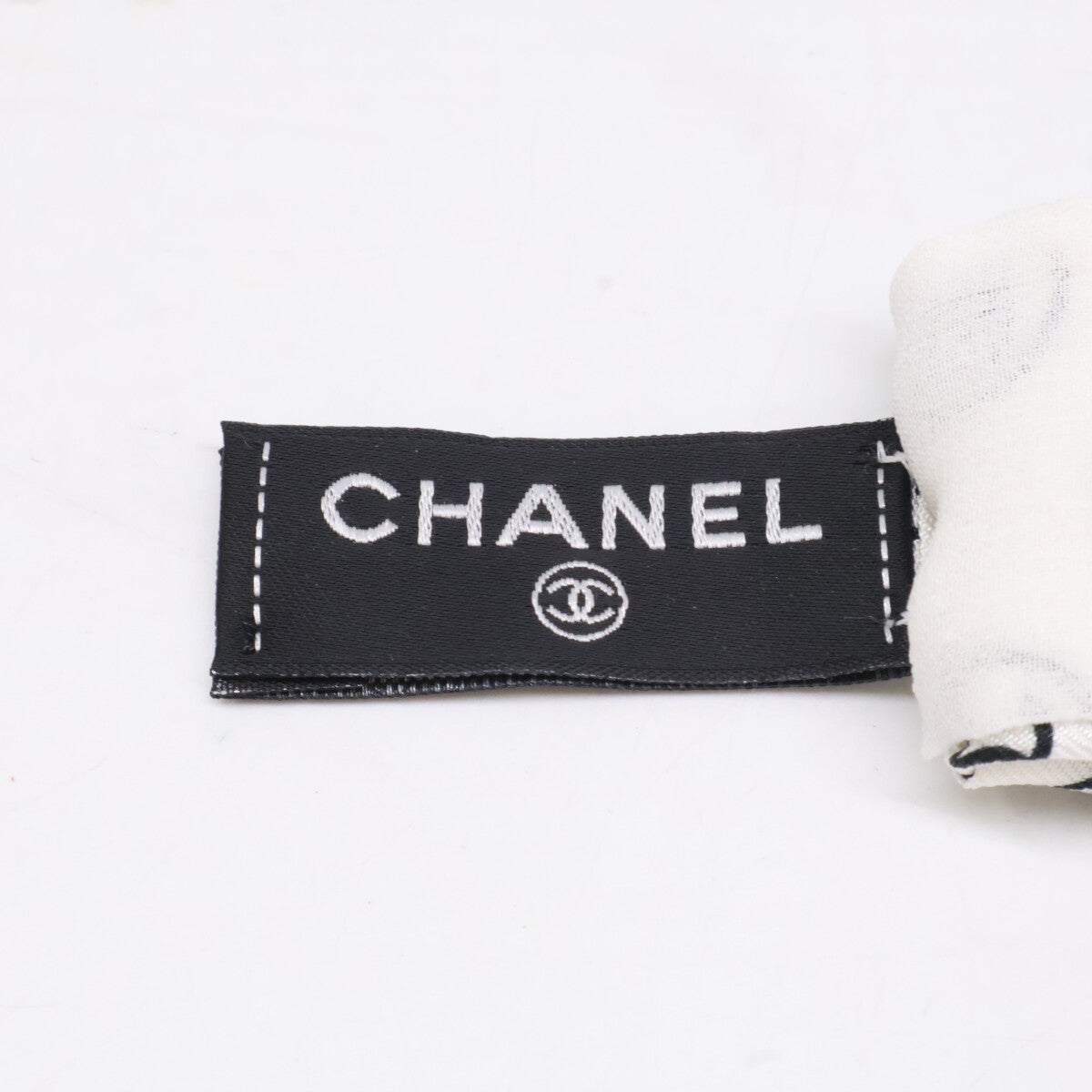 CHANEL シャネル [Excellent Condition] 25-26AW AAB535 CC-Mark Silk Hair Band Scarf