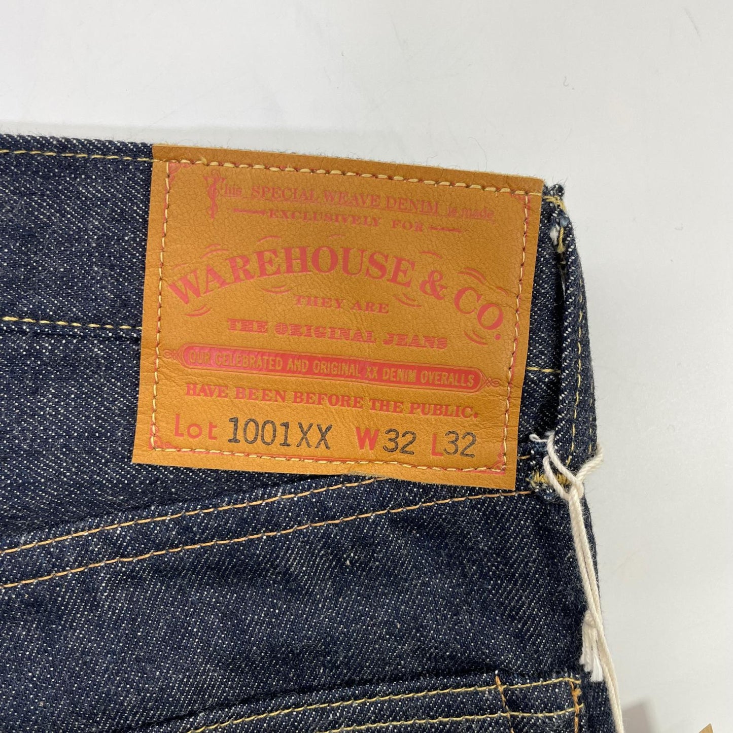 WAREHOUSE ウエアハウス インディゴ 1001XX ストレートデニムパンツ ボトムス