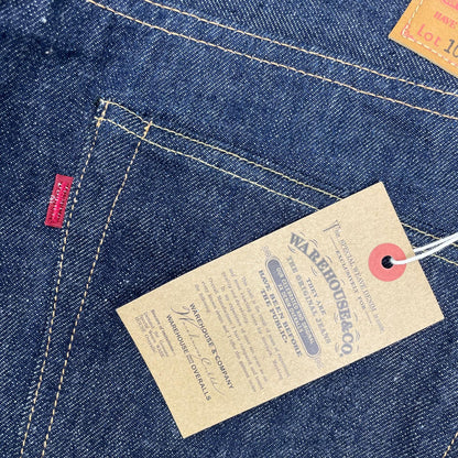 WAREHOUSE ウエアハウス インディゴ 1001XX ストレートデニムパンツ ボトムス