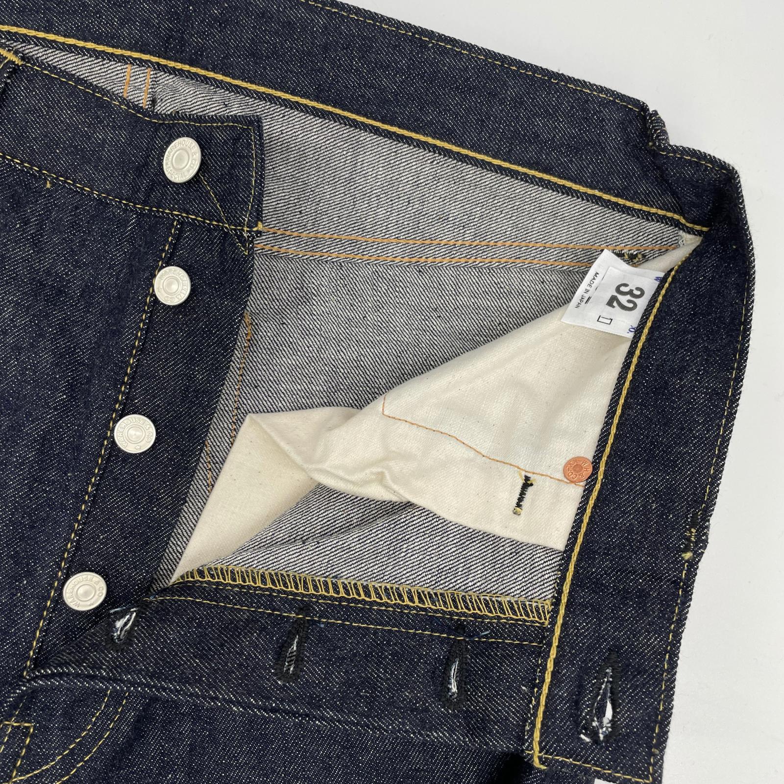 WAREHOUSE ウエアハウス インディゴ 1001XX ストレートデニムパンツ ボトムス
