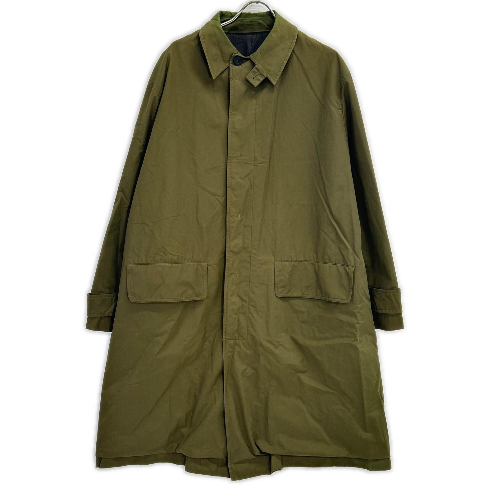 STUDIO NICHOLSON スタジオ ニコルソン SNM-059 カーキ TECHNICAL COTTON CAR COAT コート