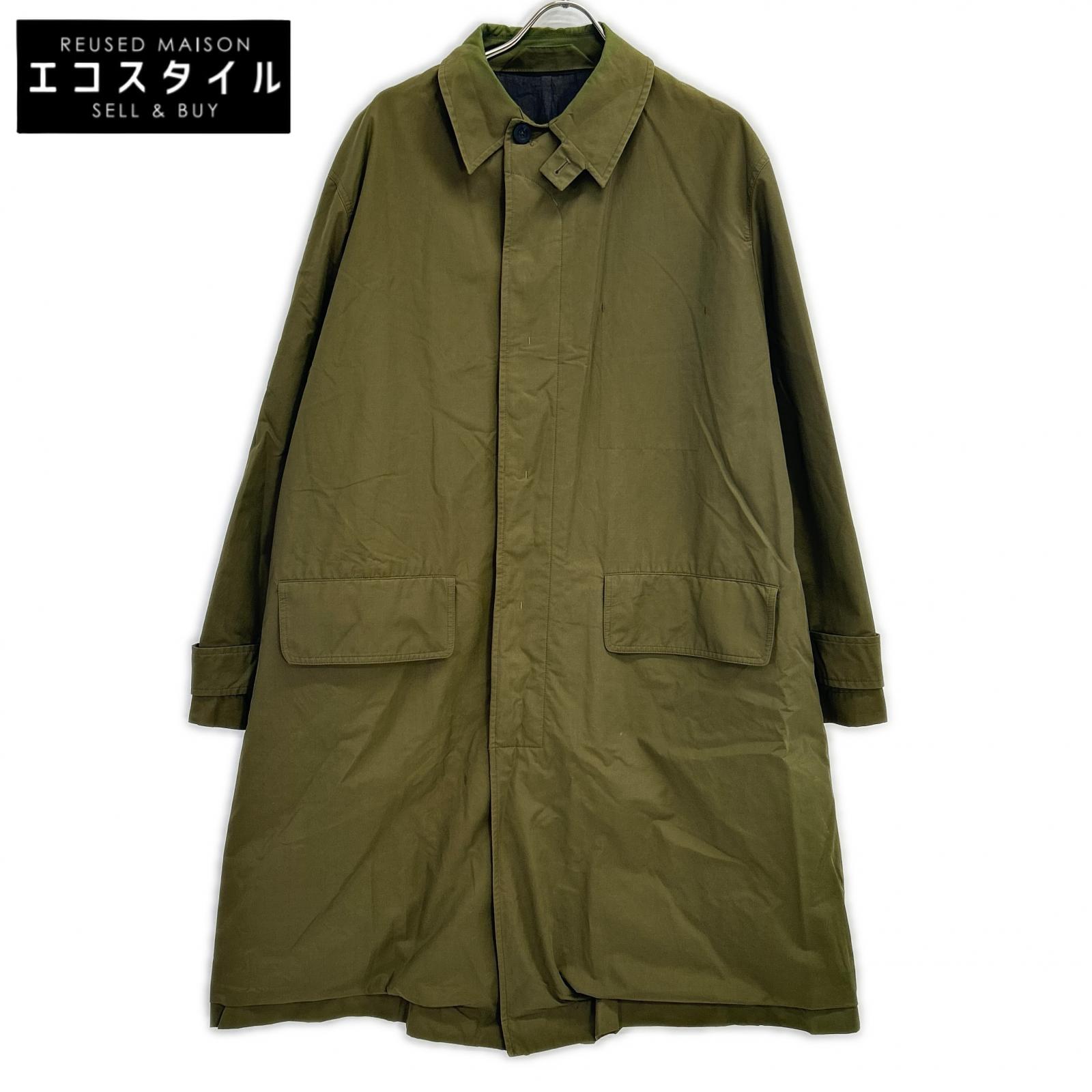 STUDIO NICHOLSON スタジオ ニコルソン SNM-059 カーキ TECHNICAL COTTON CAR COAT コート