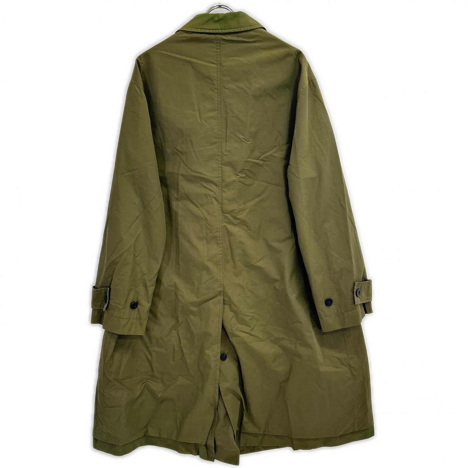 STUDIO NICHOLSON スタジオ ニコルソン SNM-059 カーキ TECHNICAL COTTON CAR COAT コート