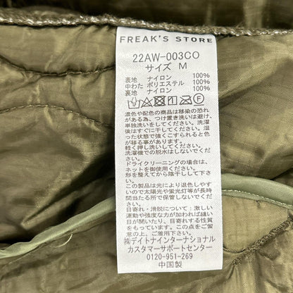 freak's store フリークスストア 22AW-0030CO カーキ ライナー付き モッズコート コート