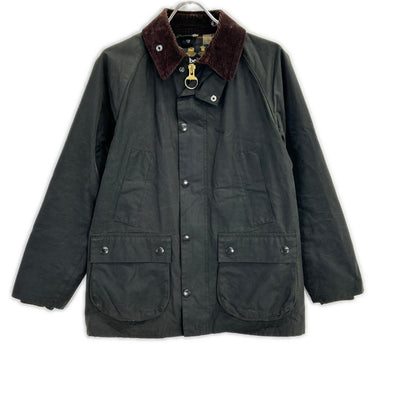 Barbour 1502365 Khaki Bedale SL Waxed Jacket Jacket