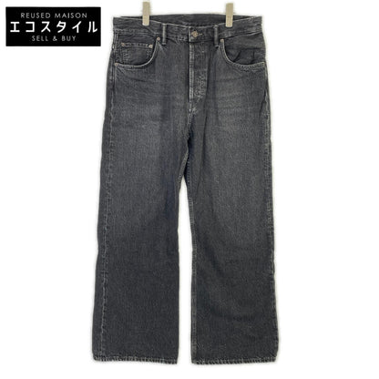 ACNE STUDIOS アクネ ストゥディオズ B00229 2021M Vintage Black ワイドデニムパンツ ボトムス