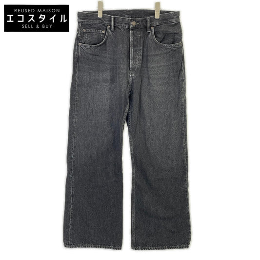 ACNE STUDIOS アクネ ストゥディオズ B00229 2021M Vintage Black ワイドデニムパンツ ボトムス